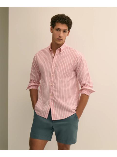 Brooks Brothers Friday Shirt, Poplin Stripe