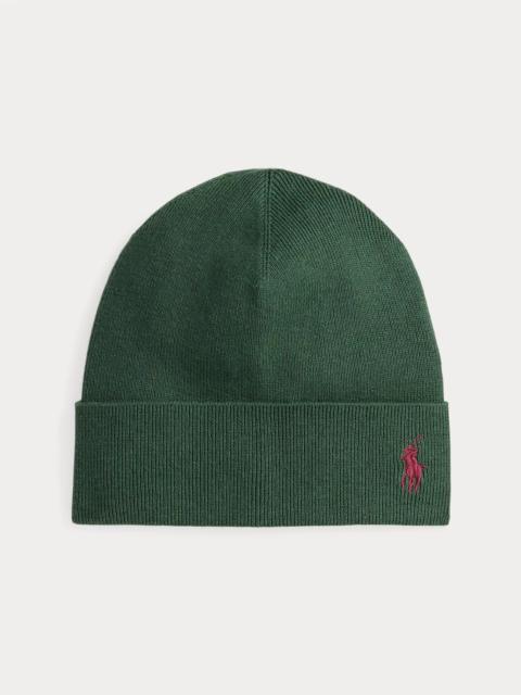 Polo Ralph Lauren Rib-Knit Cotton Beanie