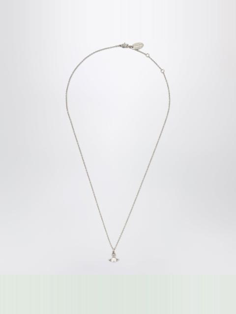 Vivienne Westwood Balbina necklace with Orb logo and pearl