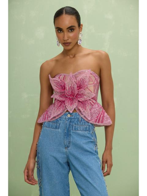 PatBO AMELIA EMBROIDERY TOP (RUNWAY)