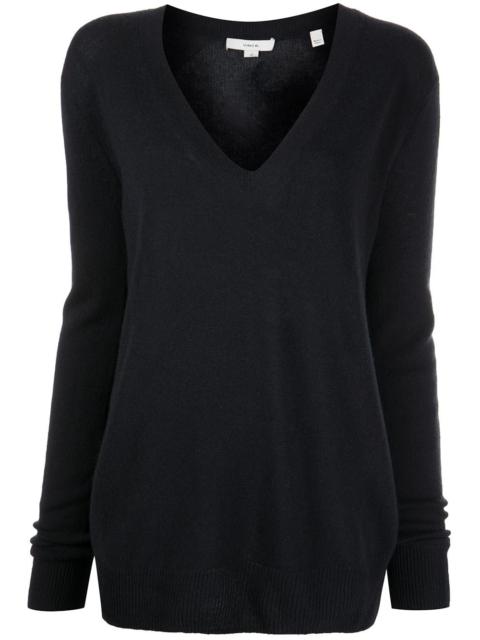 Vince V-neck knitted top