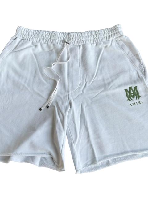 AMIRI MA Logo Shorts "White Floral & Green" PF22MJP038 100