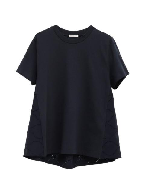Moncler eyelet short-sleeve t-shirt