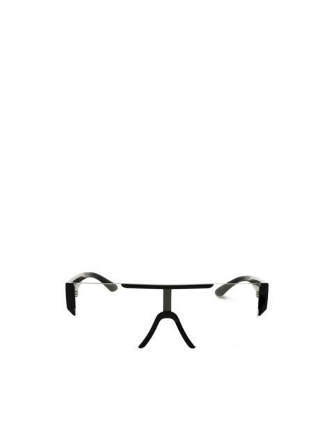 Burberry shield-frame sunglasses