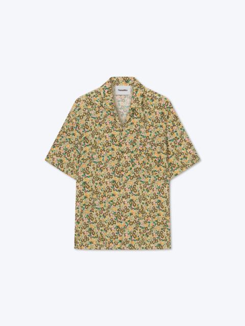 BODIL - 60's pleat shirt - Ditsy floral