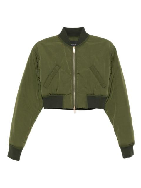 FABIANA FILIPPI two-way zip bomber jacket