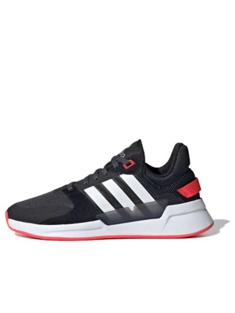 adidas (WMNS) adidas neo RUN90S Sports Casual Shoes 'Black White Red' EG8658