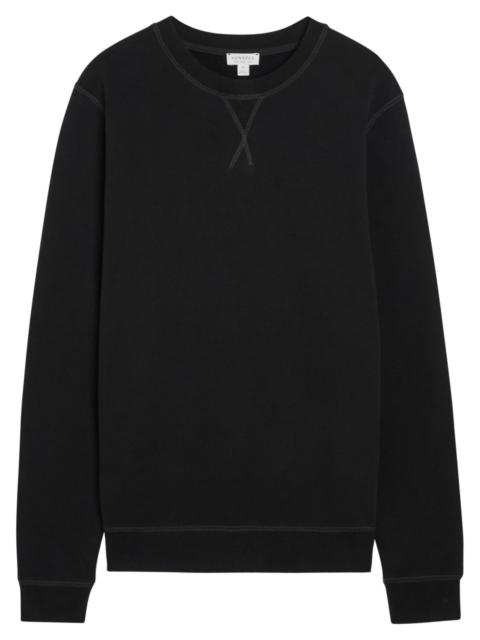 Sunspel Sunspel Crew-neck Cotton Sweatshirt