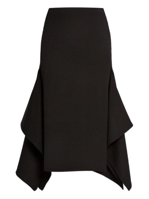 Erdem ruffled midi skirt