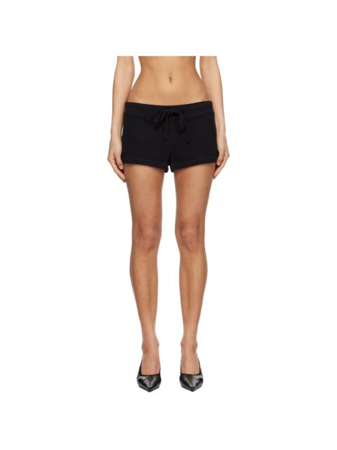 entire studios Black Lightweight Micro Shorts