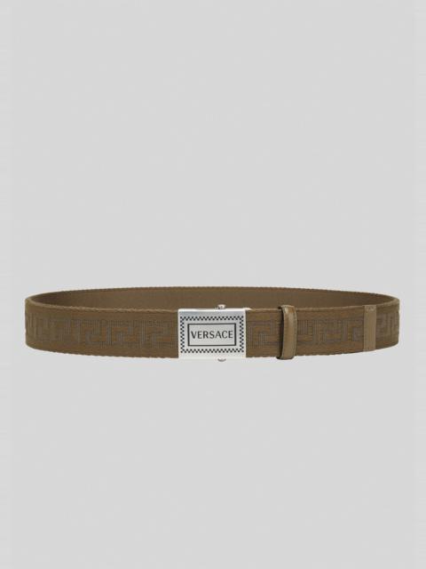 VERSACE 90s Vintage Logo Belt