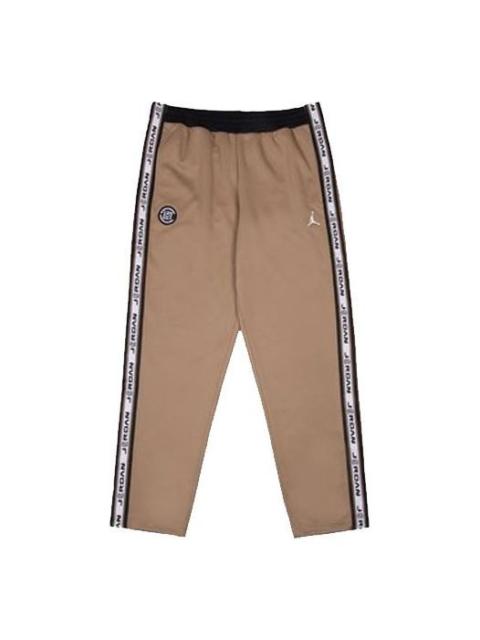 Jordan Air Jordan x CLOT Crossover Tricot Pant Straight Sports Pants US Edition Brown AR8403-213