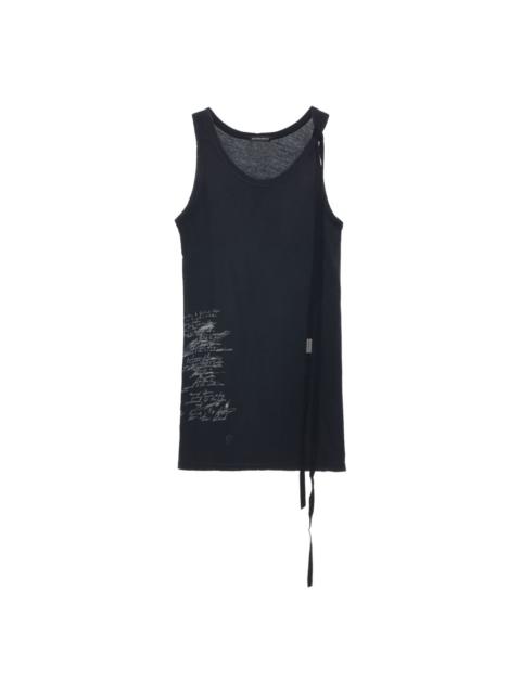 Ann Demeulemeester Vesta Ramage tank top