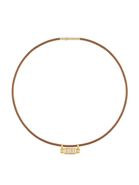 MARIE LICHTENBERG Diamond Love Smash Locket Necklace