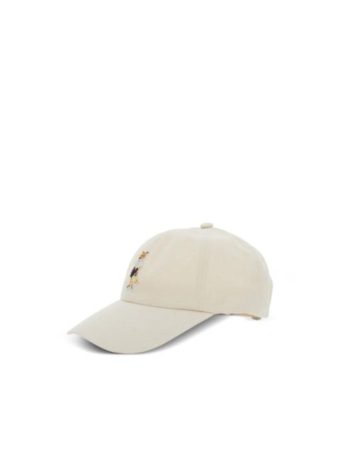 Maison Kitsuné Dressed Fox cotton baseball cap