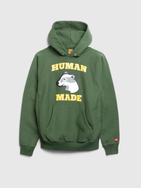 Human Made Human Made – Heavyweight Logo Hoodie Green