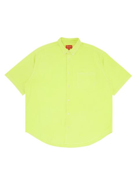 Supreme Supreme Loose Fit Short-Sleeve Oxford Shirt 'Bright Green'