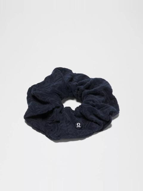 lululemon Terry Jacquard Oversized Scrunchie