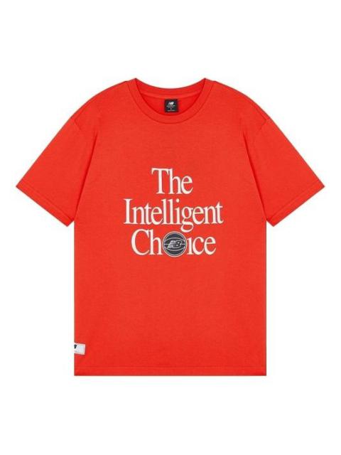 New Balance Hoops Essential T-shirt 'Energy Red' MT13586-ENR
