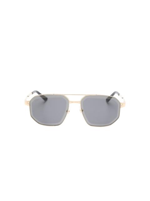 Cartier geometric-frame sunglasses