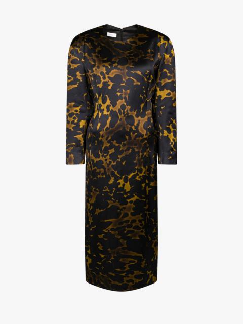 Dries Van Noten WAISTED MIDI DRESS