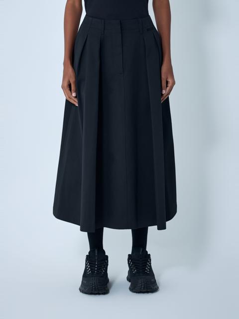 Cotton Midi Skirt