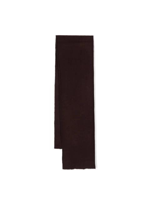 UNDERCOVER rectangular wool scarf