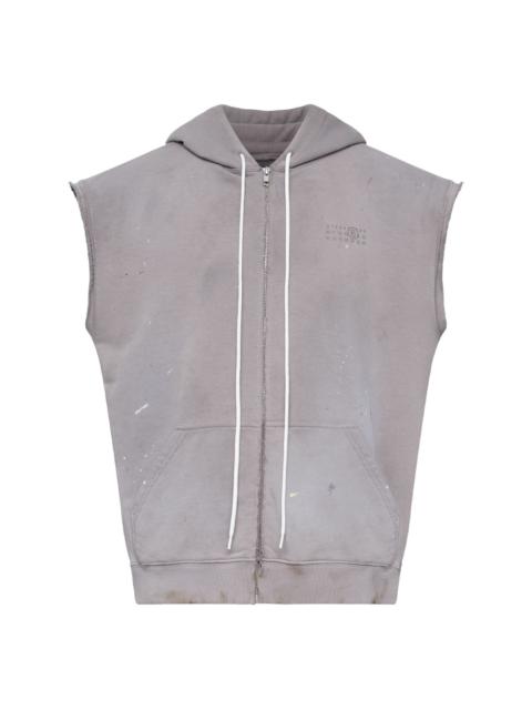 MM6 Maison Margiela Numbers-motif hoodie