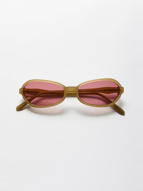 Our Legacy Drain Fools Gold Acetate Sunglasses