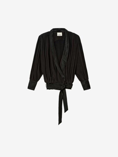 Isabel Marant DILJANE SILK JACKET