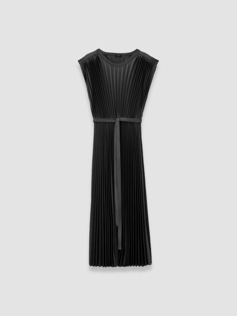 JOSEPH Volta Knit Weave Plissé Dress