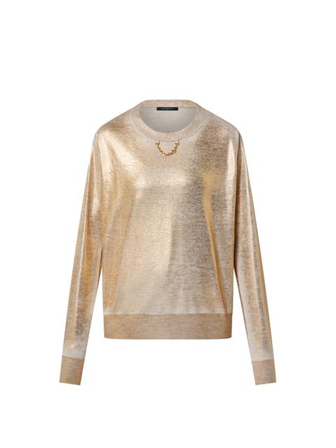 Louis Vuitton Metallic Pullover