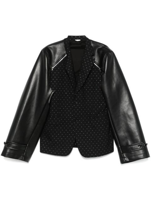 Comme des Garçons Homme Plus detachable-panels blazer