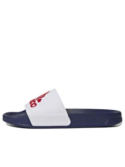 adidas adidas Adilette Shower Slide 'White Victory Blue' HQ6885