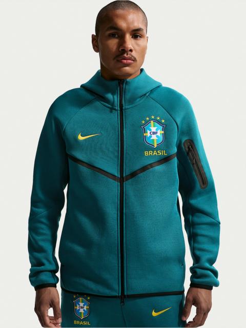 Nike Brazil Tech Fleece Windrunner Men's Nike Soccer Full-Zip Hoodie