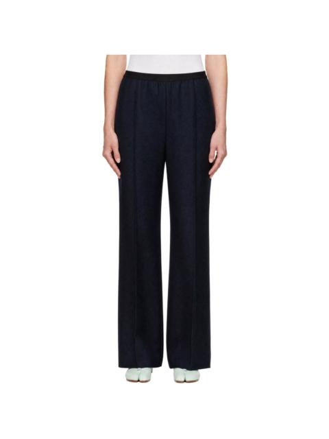 Maison Margiela Navy Minimal Trousers