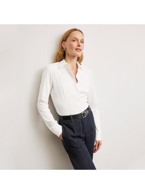 M.M.LaFleur Clemens Flex Shirt - Knit Poplin