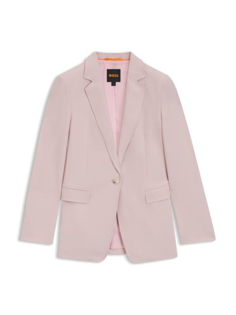 BOSS FITTED BLAZER IN STRETCH FABRIC