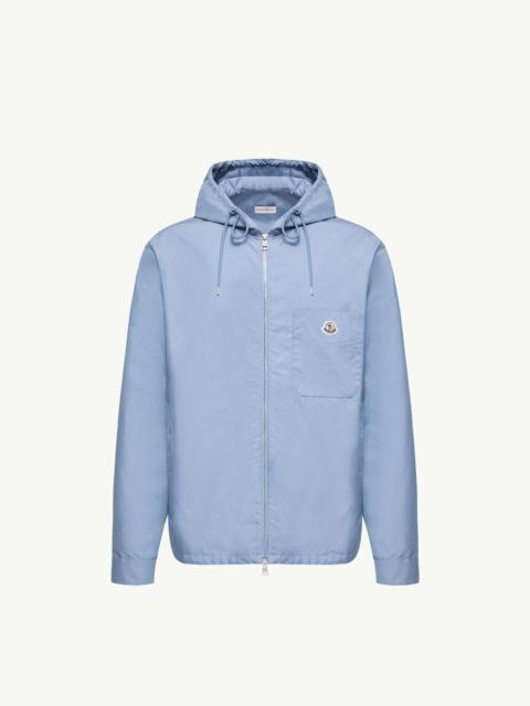 Moncler Cotton Blend Poplin Shirt Jacket