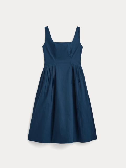 EVERLANE COTTON PLEATED MINI DRESS