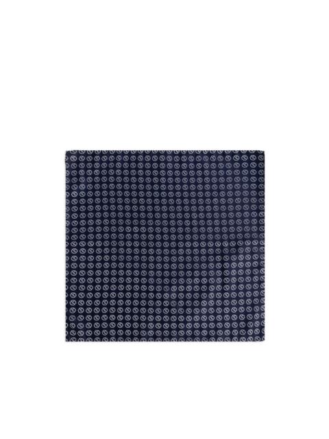 GIORGIO ARMANI logo-jacquard scarf
