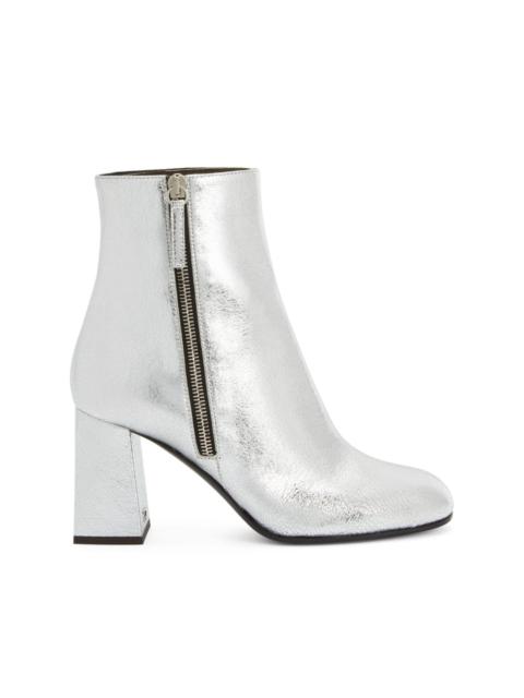 Sveva 80mm leather ankle boots