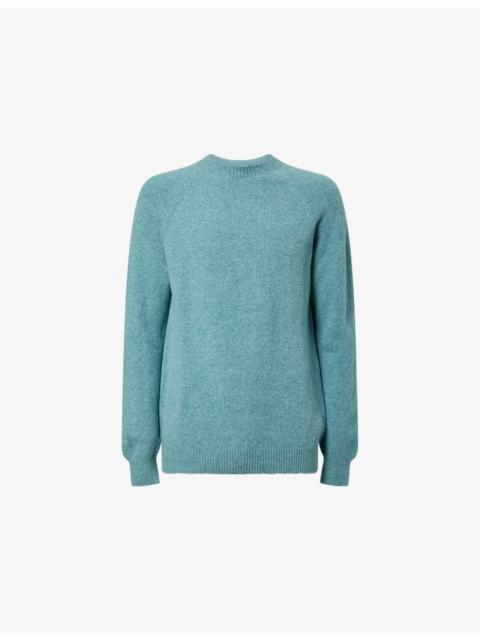 Sunspel Crew Neck Knitted Wool Jumper