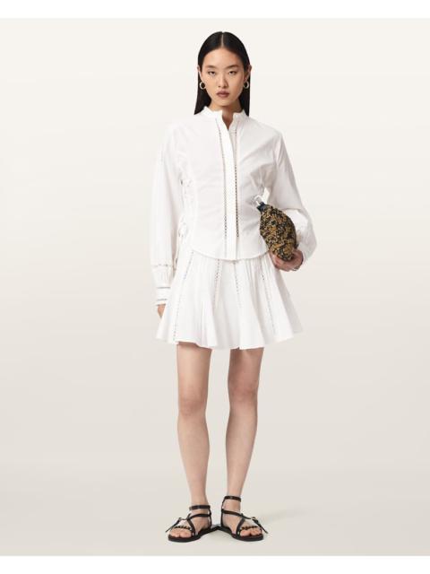 ALLSAINTS FRANCES FLARED MINI SKIRT