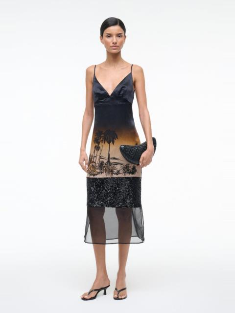 STAUD STAUD NALU DRESS CALIFORNIA NIGHTS