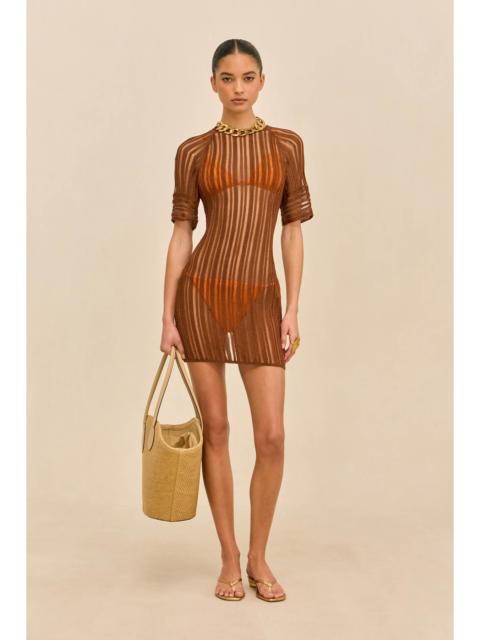 Cult Gaia RURU KNIT COVERUP DRESS