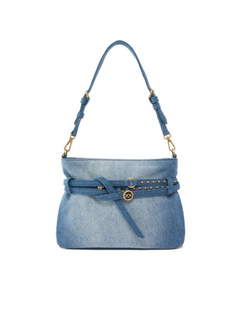 PINKO studded shoulder bag