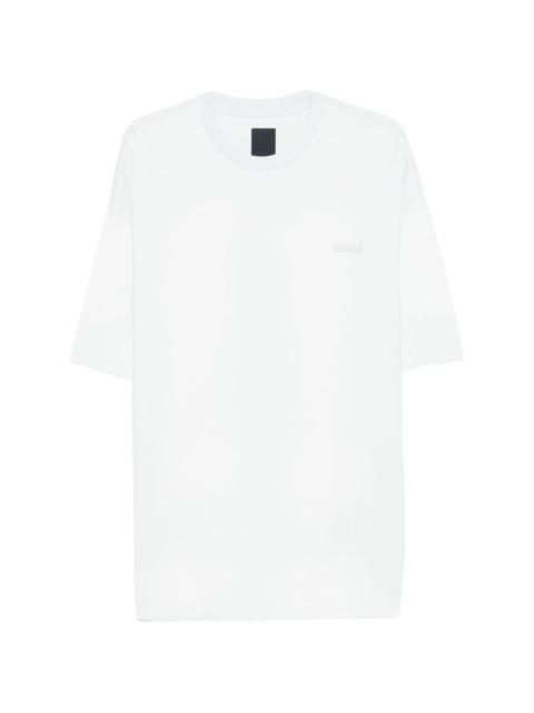 JUUN.J floral-print logo-embroidered T-shirt