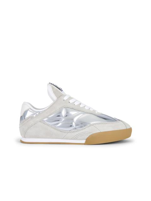 スニーカー Chloe Dove Grey Suede Chloa Kick Sneakers Chloé Dove Grey Suede Chloã¨ Kick Sneakers | italist