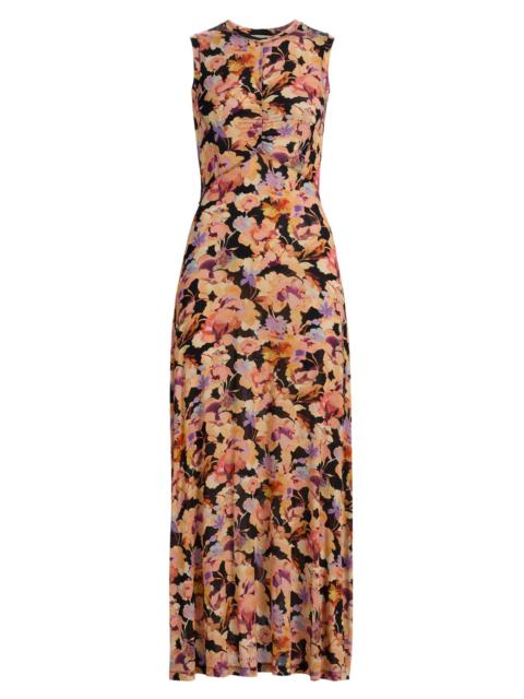 ULLA JOHNSON Women's Lina Floral Sleeveless Maxi Dress - Night Bloom